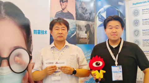 韓國企業(yè)Ray Materials攜其防霧涂層技術亮相涂博會，CEO Kwang Ha：期待尋求更多合作機會