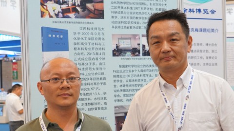 在做中學！江西科技師范大學涂料與高分子系亮相涂博會，實踐引領教育創(chuàng)新