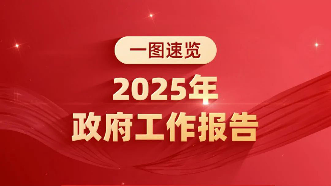 兩會 | 政府工作報告，一圖速覽！　